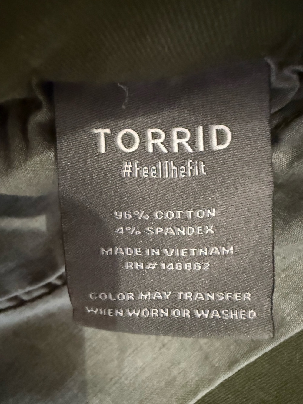 Torrid cargo style pants size 6S - Picture 7 of 10